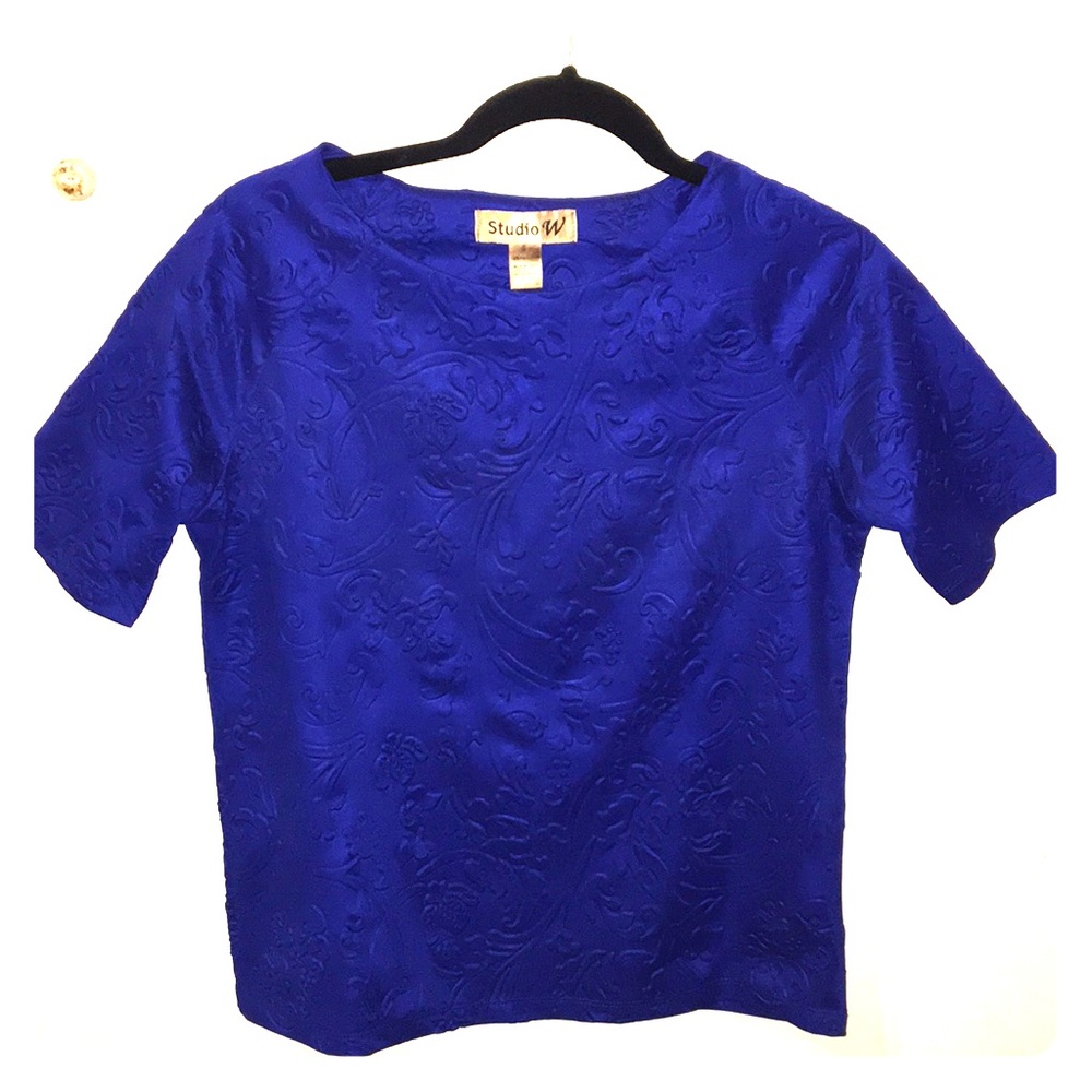 Royal Blue Top